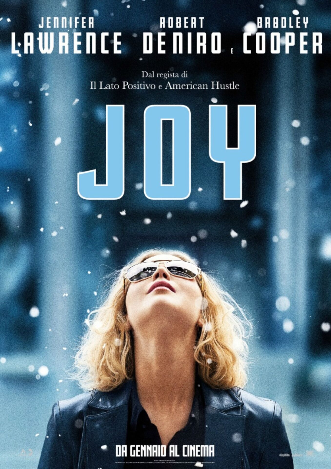 Joy - Jennifer Lawrence, locandina